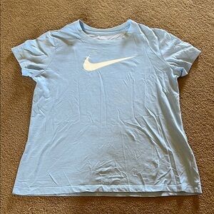 Nike Women's Sky Blue Short Sleeve Tee